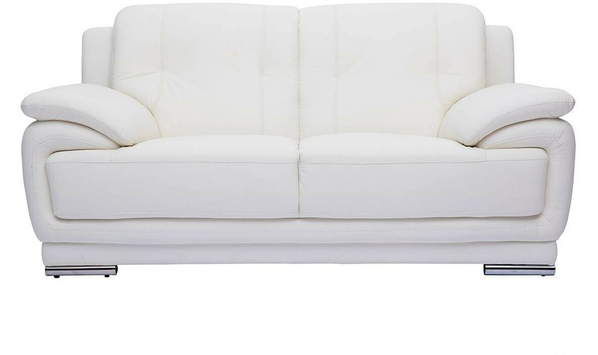 Miliboo 2-Seater Leather Sofa Tamara Sofás